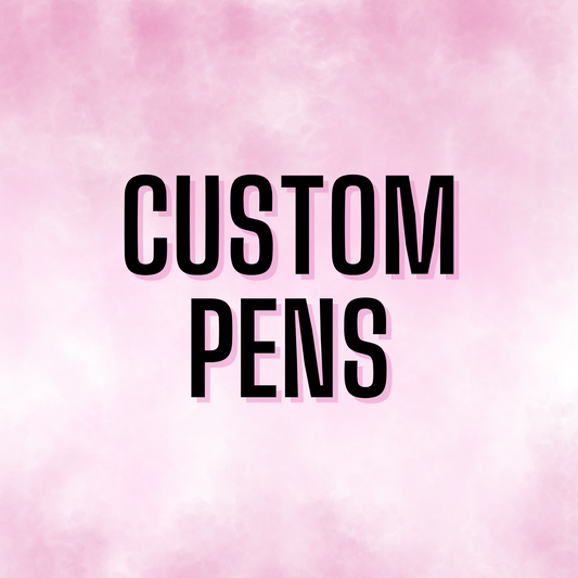 Custom Epoxy Pens